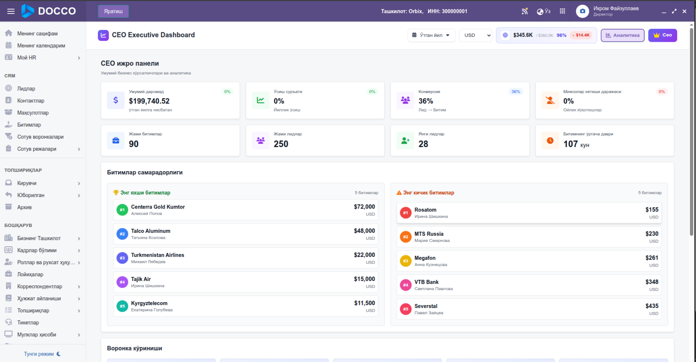 DOCCO CRM